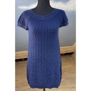 Bill Blasts Cashmere Cap‎ Sleeve Navy Blue Mini Dress Women S Sparkle Party